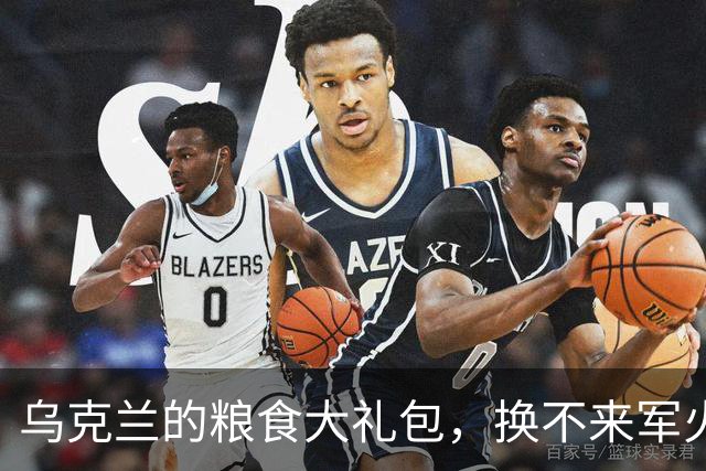 乌克兰的粮食大礼包，换不来军火的尴尬局面